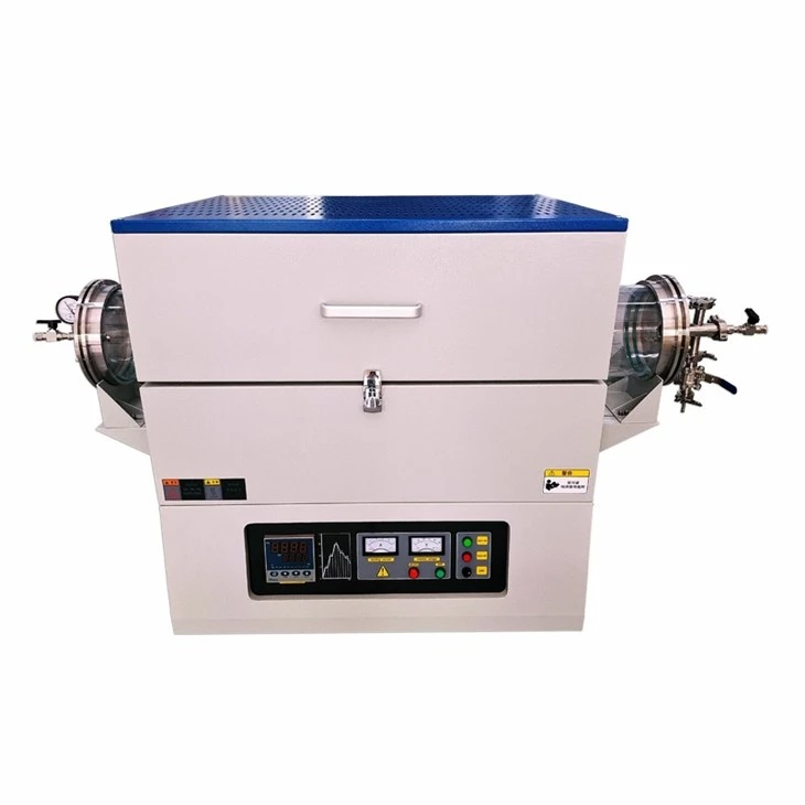 Large caliber single temperature zone 6-11 inch tube vacuum atmosphere furnace (4)
